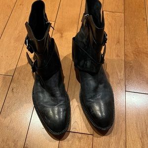 Tania Spinelli leather boots